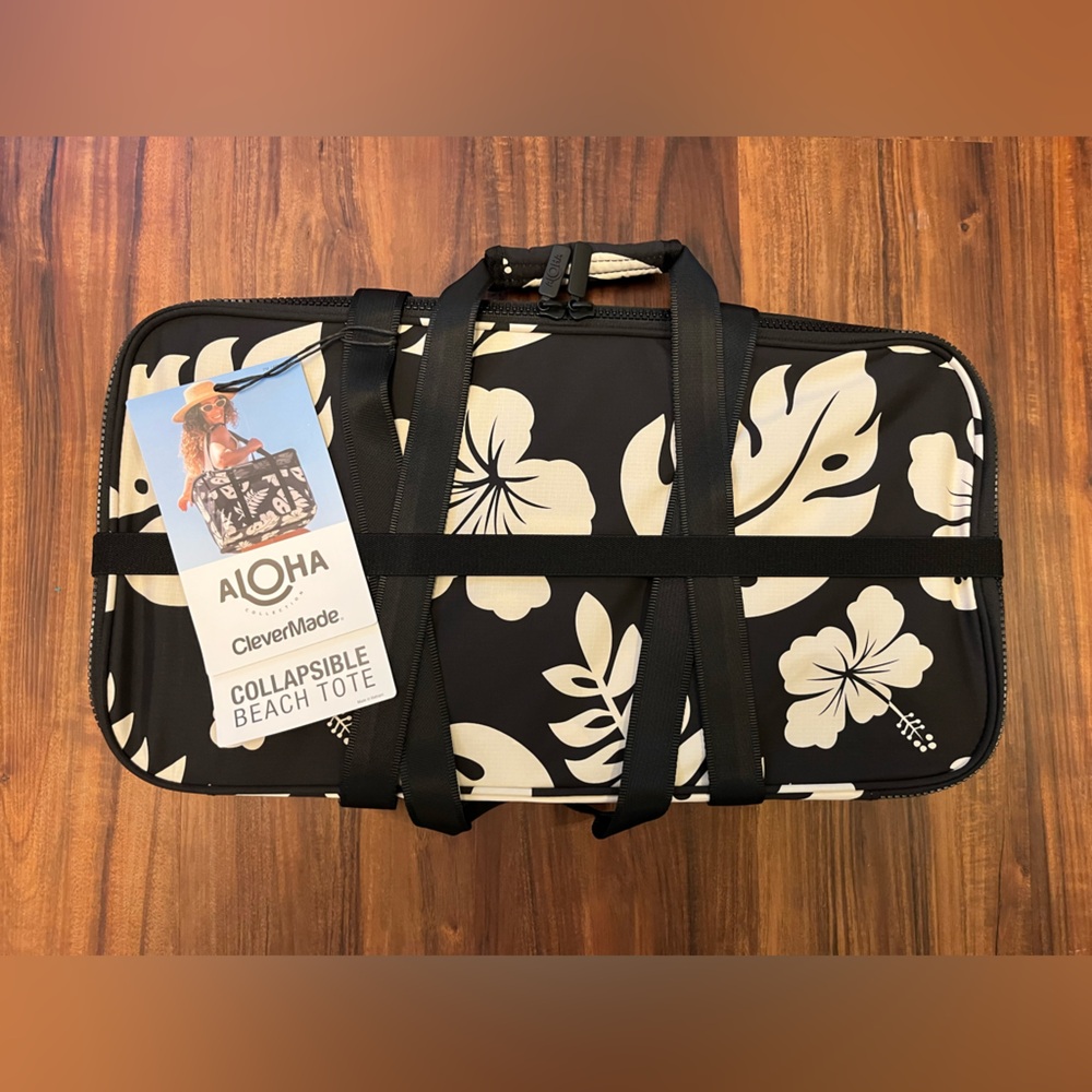 NWT Aloha Collection Collapsible Beach Tote